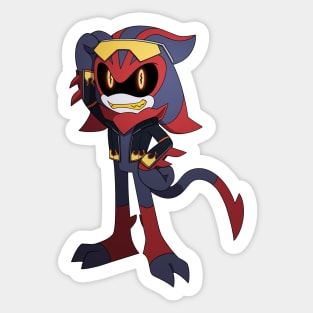 Flame Eclipse Sticker